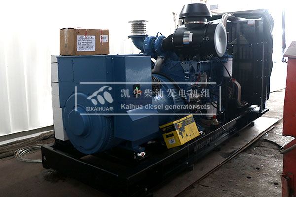 威?？蛻粲嗁彽?00kw玉柴發(fā)電機組成功出廠